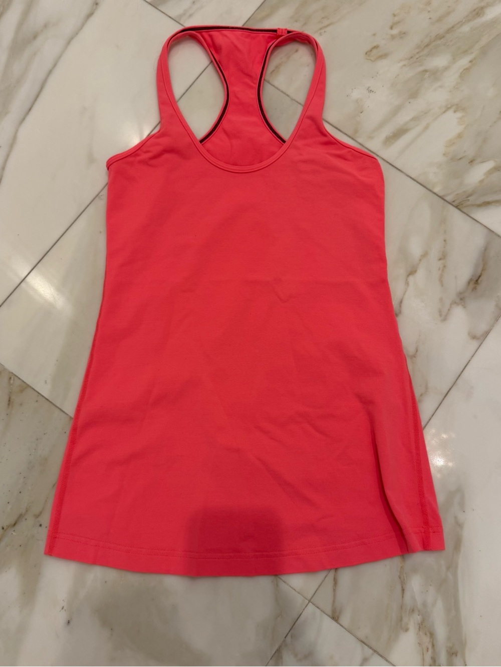 lululemon athletica size 6 Coral Racerback Performance Tank
